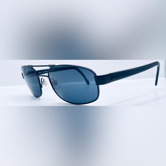 Vintage Web 2020 Black Pilot Sunglasses Frames Only - Picture 2 of 8